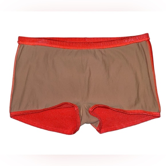 Ladies Baltex Brand Swim Shorts in Tangerine, Size 14 - Picture 3 of 5